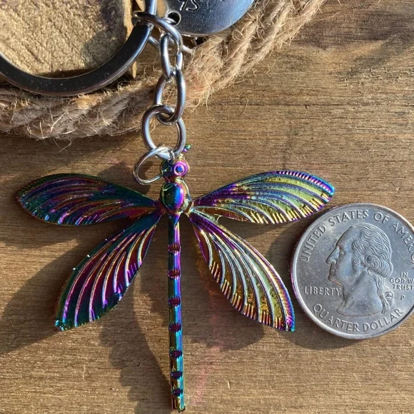 Firefly Keychain Charm Pendant Backpack Bag Charm Velvet Gift Pouch 2 Pieces - Picture 5 of 15